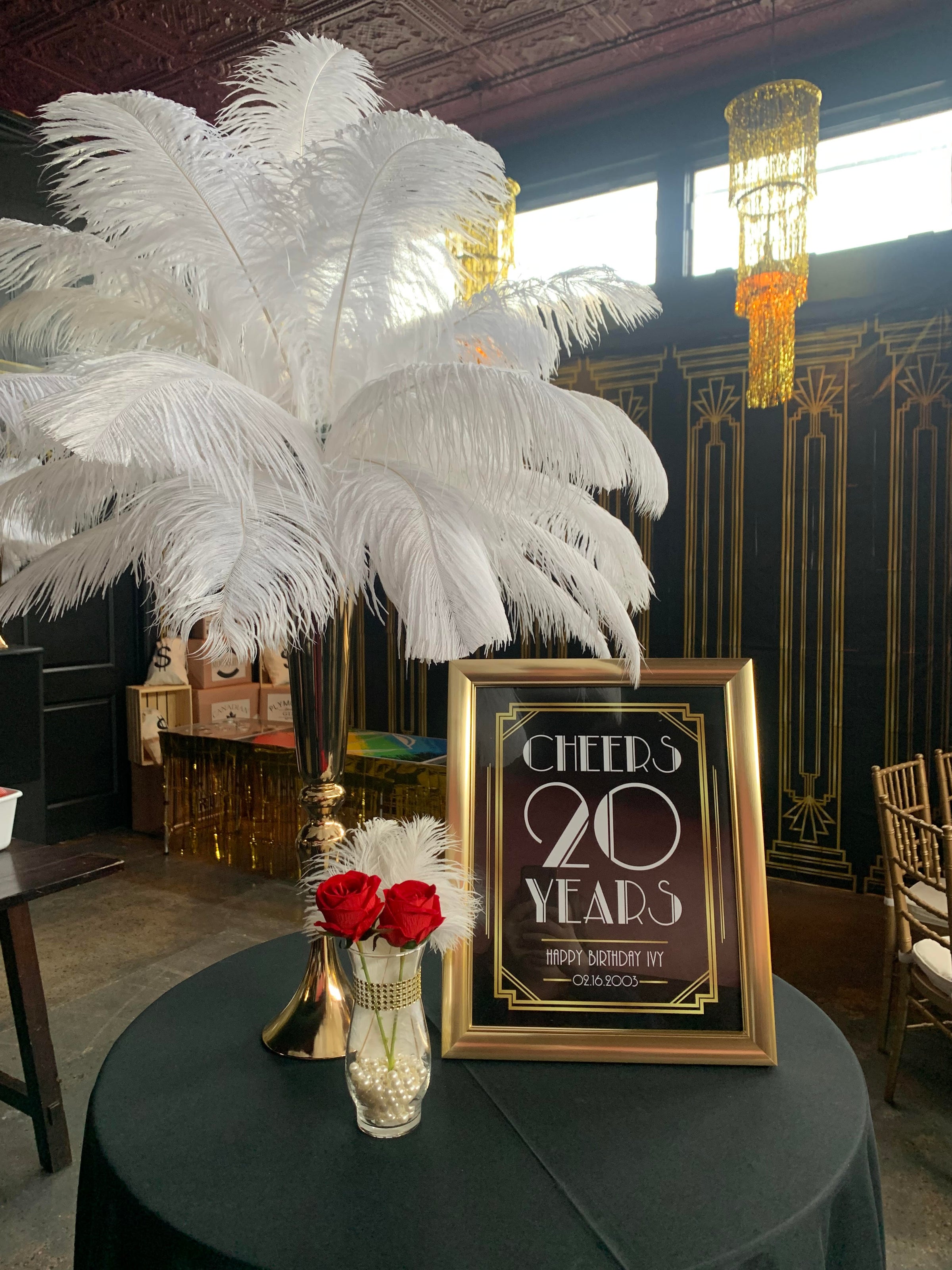 Great Gatsby Roaring 20's | Epic Balloons by Vanessa 520-990-9358, image size:2400x3200