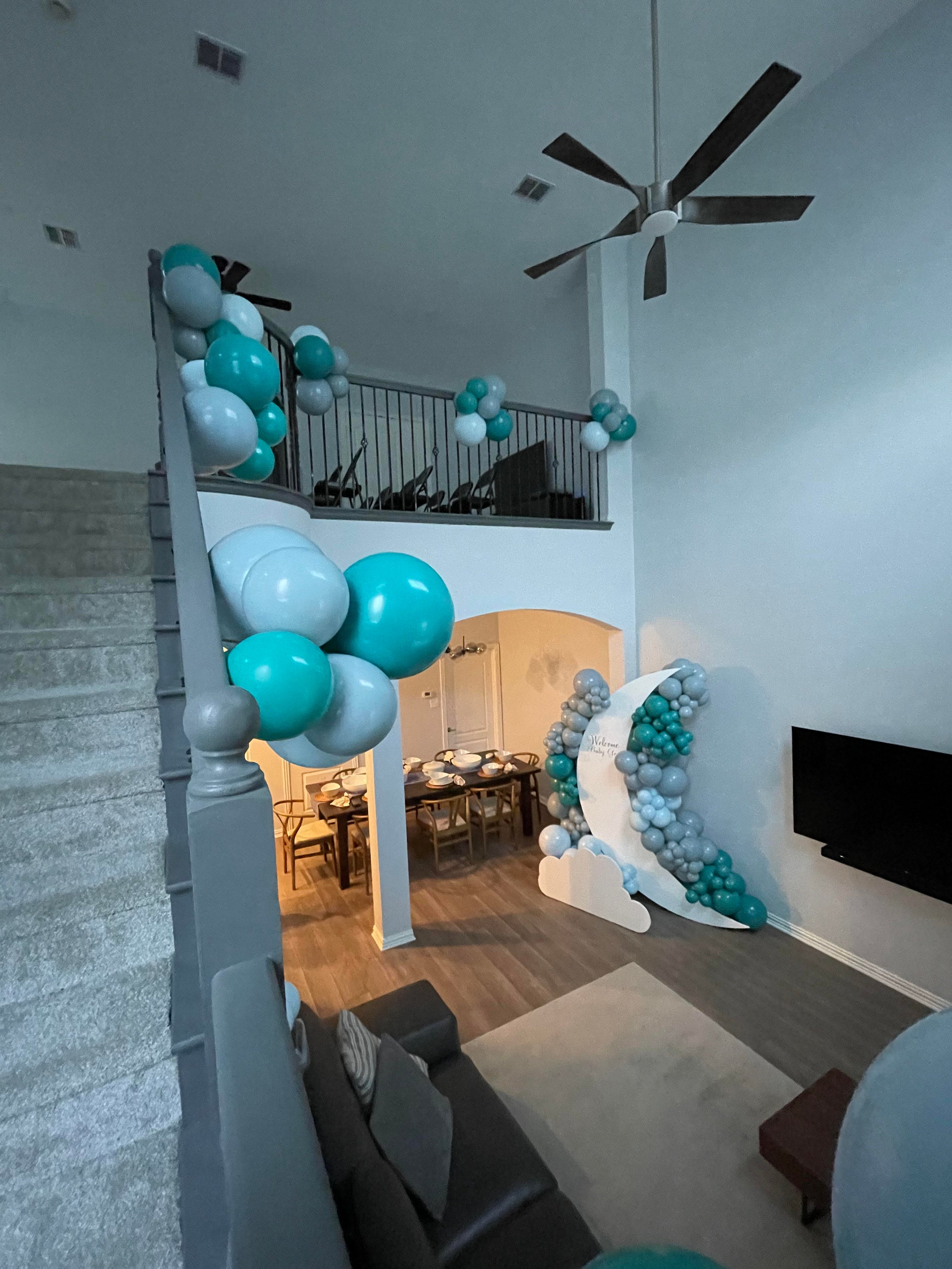 Our Dream Baby Shower: Moon-Themed Baby Shower in Dallas - Color